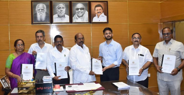 ’’பொதுப்பணித்துறையின் செந்தர விலை பட்டியல்..!’’  அமைச்சர் எ.வ.வேலு வெளியிட்டார்