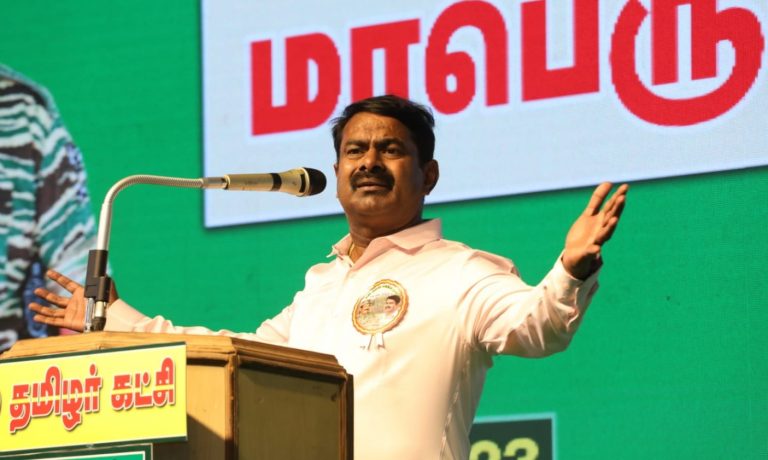 ’’காங்கிரஸ் இனத்தின் எதிரி; பா.ஜ.க மனித குலத்தின் எதிரி..!’’ சீமான்