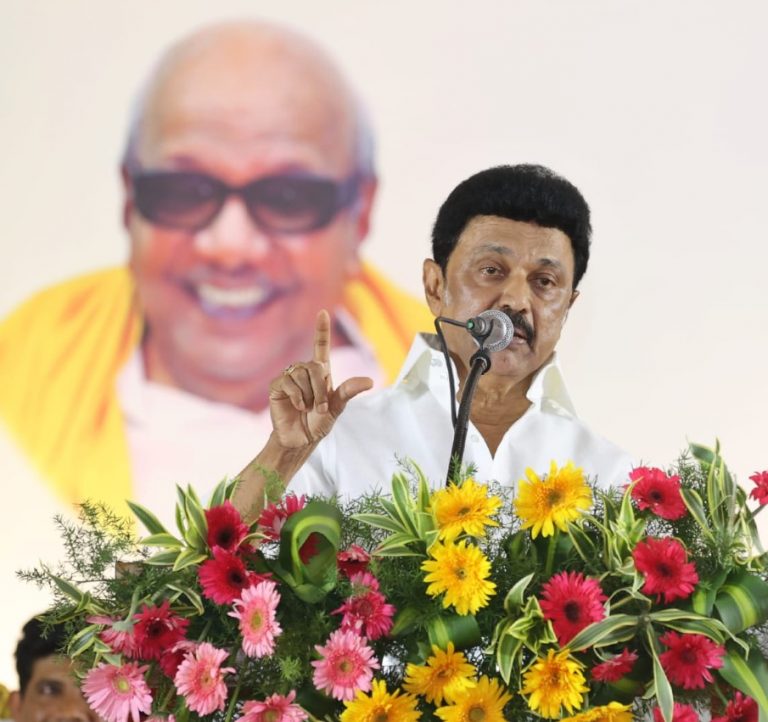 ‘’எமது மண்ணில் தமிழுக்குப் பதிலாக இந்தியைத் திணிக்கும் முயற்சியை எதிர்ப்போம்..!’’ முதலமைச்சர் மு.க.ஸ்டாலின் சூளுரை