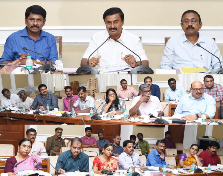 ”கவனத்திற்கு கொண்டு வந்திருக்கிற அனைத்தும் விரைவில் பரிசீலிக்கப்படும்..!’ அமைச்சர் மு.பெ.சாமிநாதன்
