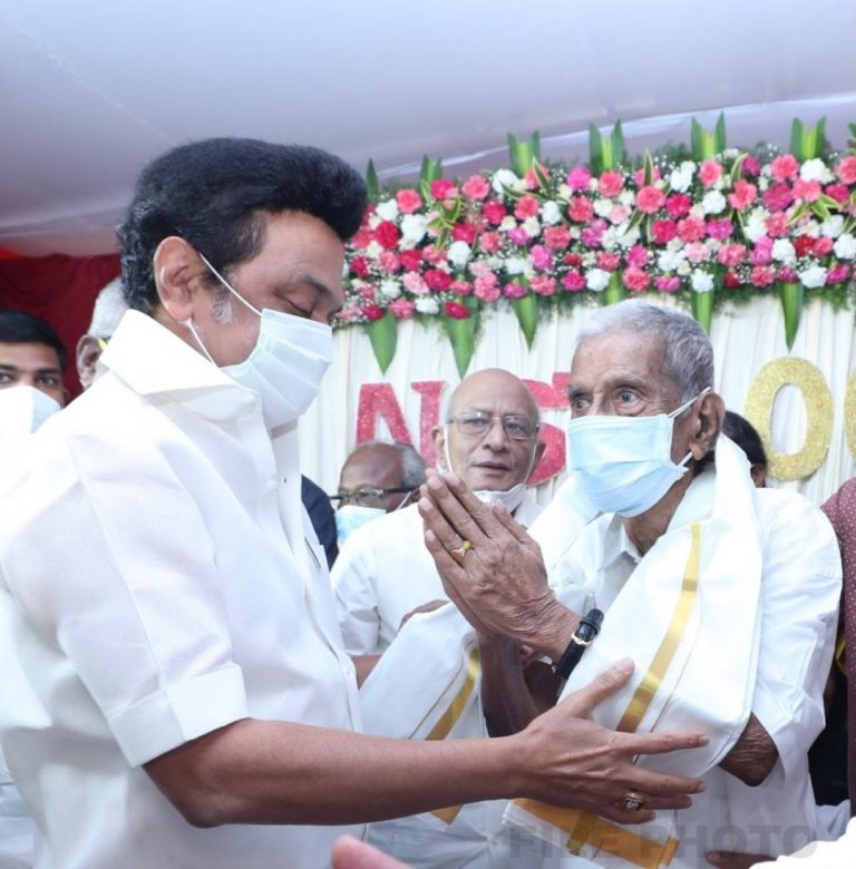 ”அன்னைத் தமிழால் அனைத்தும் முடியும் – என்.சங்கரய்யா..!”