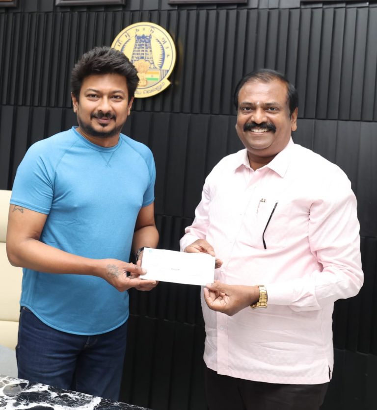 ‘’தமிழ்நாடு சாம்பியன்ஸ் அறக்கட்டளைக்கு SNJ குழுமம் ரூ.2 கோடி நன்கொடை..!’’ அமைச்சர் உதயநிதி ஸ்டாலின் பாராட்டு