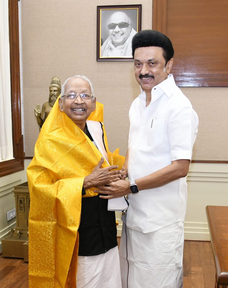 ’’தகைசால் தமிழர் விருது – கி.வீரமணி பெறுகிறார்..! முதலமைச்சர் தலைமையிலான குழு அறிவித்தது