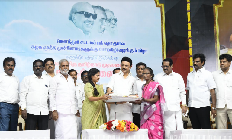 ’’கட்சியால்தான் ஆட்சி..!’’ கொளத்தூரில் மு.க.ஸ்டாலின் பேச்சு