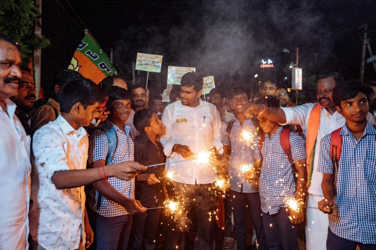 ’’பாரதத்தின் அதிகாரத்தை முடிவு செய்யும் இடம் மலைக்கோட்டை..!’’ திருச்சியில் முழங்கிய அண்ணாமலை