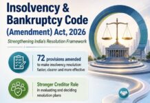திவால் மற்றும் நொடித்துப்போதல் (திருத்த) சட்டம், 2026 ’’ முழு விபரம் ’’
