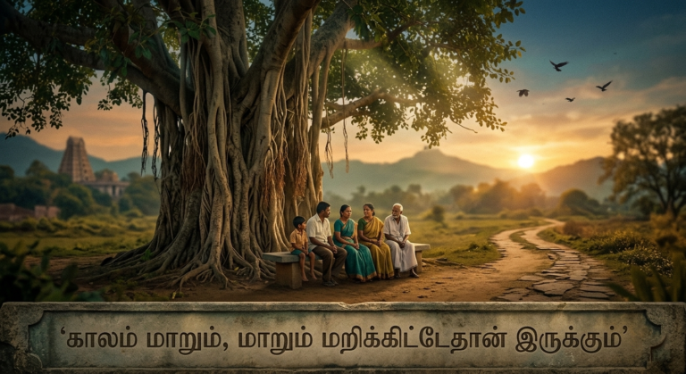 காலம் கொடூரமானது, அகோர பசி கொண்டது.